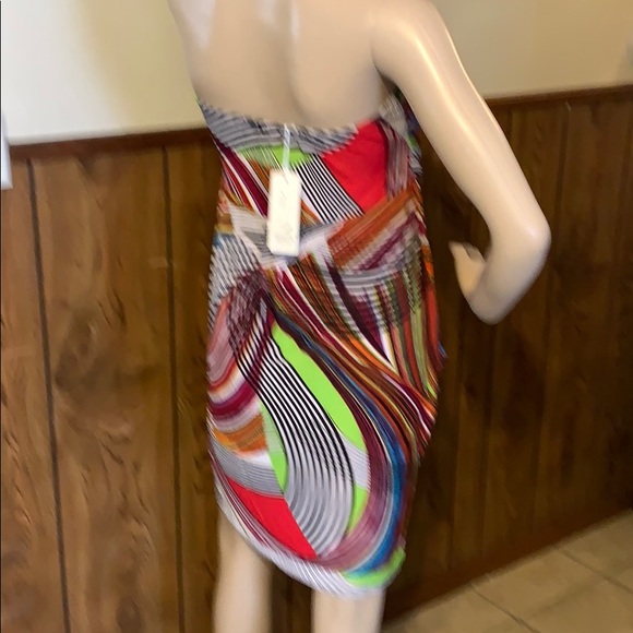 African Print Beautiful mini Dress - Picture 3 of 6